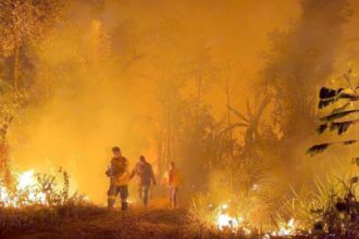 Incendios forestales en Bolivia.