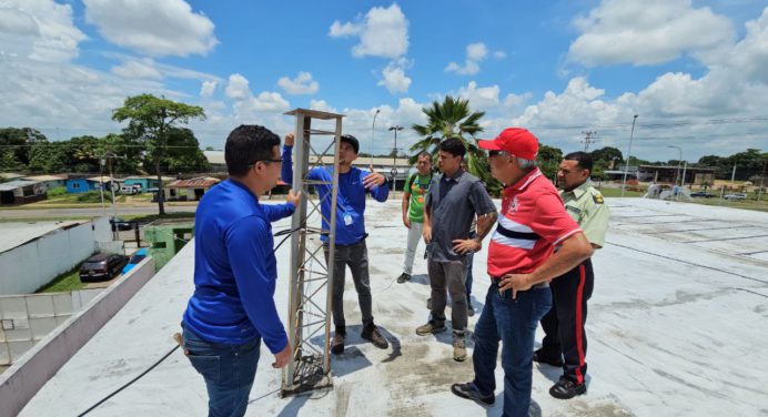 Instalan antena para la medición geográfica en Maturín