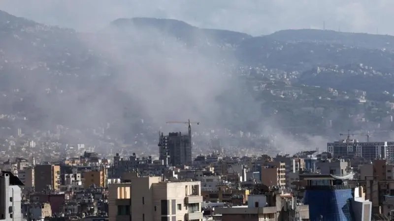 ataque aéreo sobre Beirut