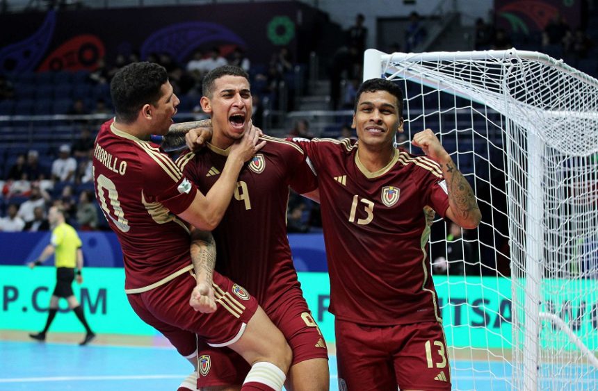 La Vinotinto a octavos de final del Mundial de Futsal 2024