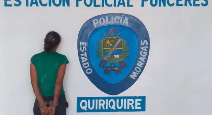 Detenida mujer en Quiriquire por cometer hurto en una residencia