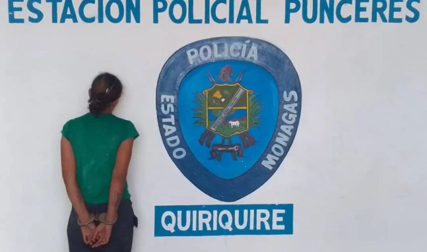 Detenida mujer en Quiriquire