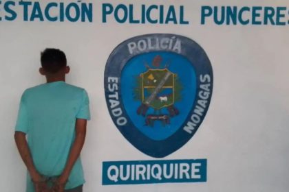 Capturan en Quiriquire a alias "El Osi" por asesinar a un hombre