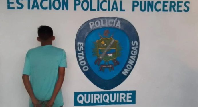 Capturan en Quiriquire a alias «El Osi» por asesinar a un hombre