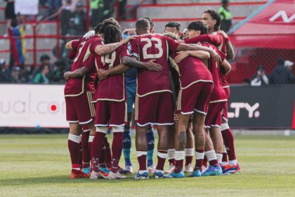 La Vinotinto bajó puestos en el ranking FIFA