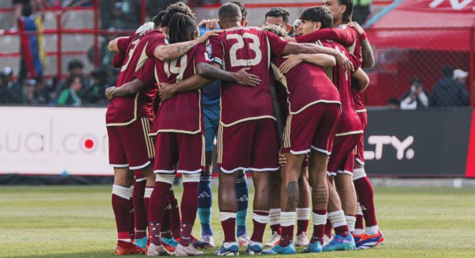 La Vinotinto bajó puestos en el ranking FIFA