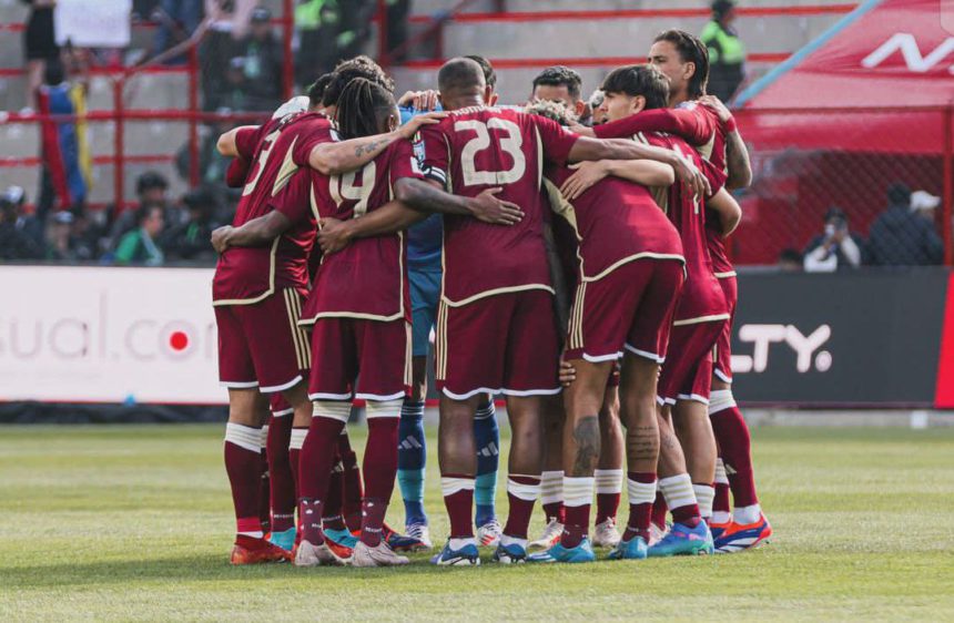 La Vinotinto bajó puestos en el ranking FIFA