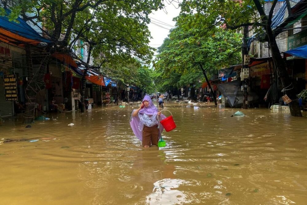 tifón Yagi en Vietnam