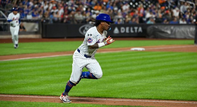 Luisangel Acuña consigue su primer jonrón en las Grandes Ligas en la victoria de los Mets