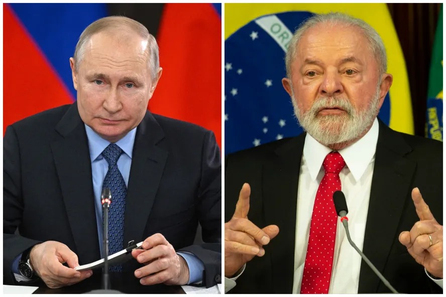 Lula y Putin.