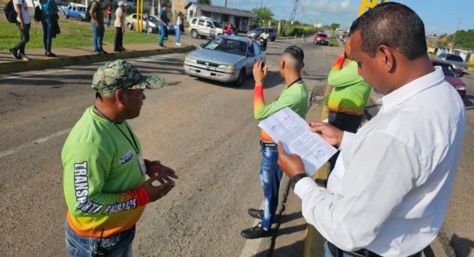 Más de 240 choferes informales fueron sancionados en Maturín