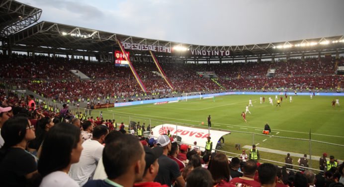 Más de 50 mil aficionados asistieron al juego de la Vinotinto en Maturín