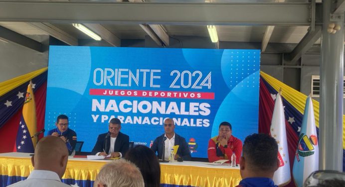 Más de 7 mil atletas participarán en los Juegos Nacionales Juveniles Oriente 2024