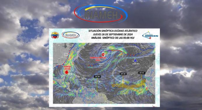 Nubosidad y lluvias para estos estados del país
