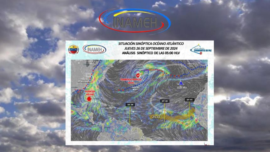 Nubosidad y lluvias para