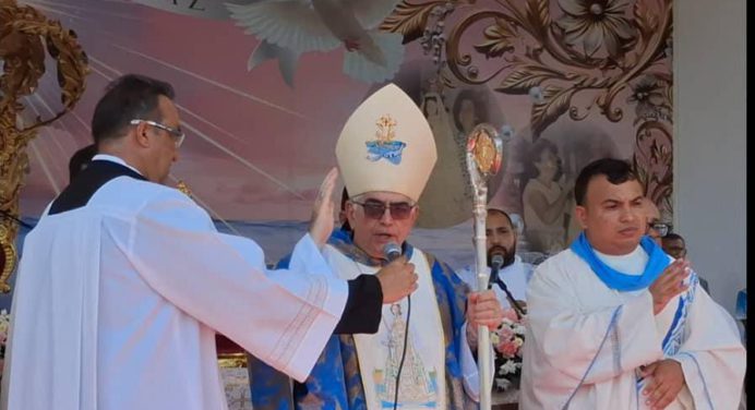 Obispo de Margarita pidió ser apóstoles de la paz en misa a la Virgen del Valle