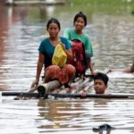 Inundaciones en Birmania