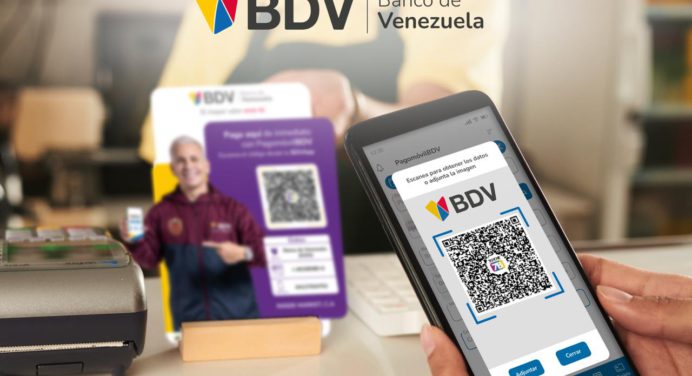 PagomóvilBDV con QR impulsa los comercios