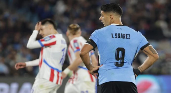 Paraguay empató ante Uruguay en despedida de Luis Suárez