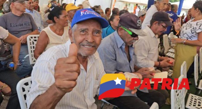 ¡Pendientes! Activarán bono para adultos mayores en Patria 