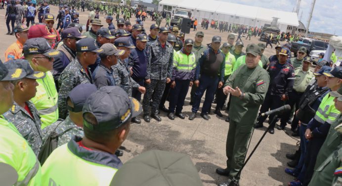 Realizan segundo simulacro de seguridad en el estadio Monumental para juego de la Vinotinto