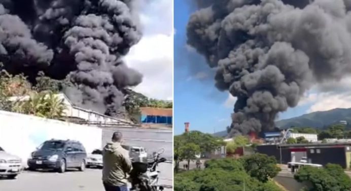 Se registró un incendio en La Bandera (+VIDEOS)