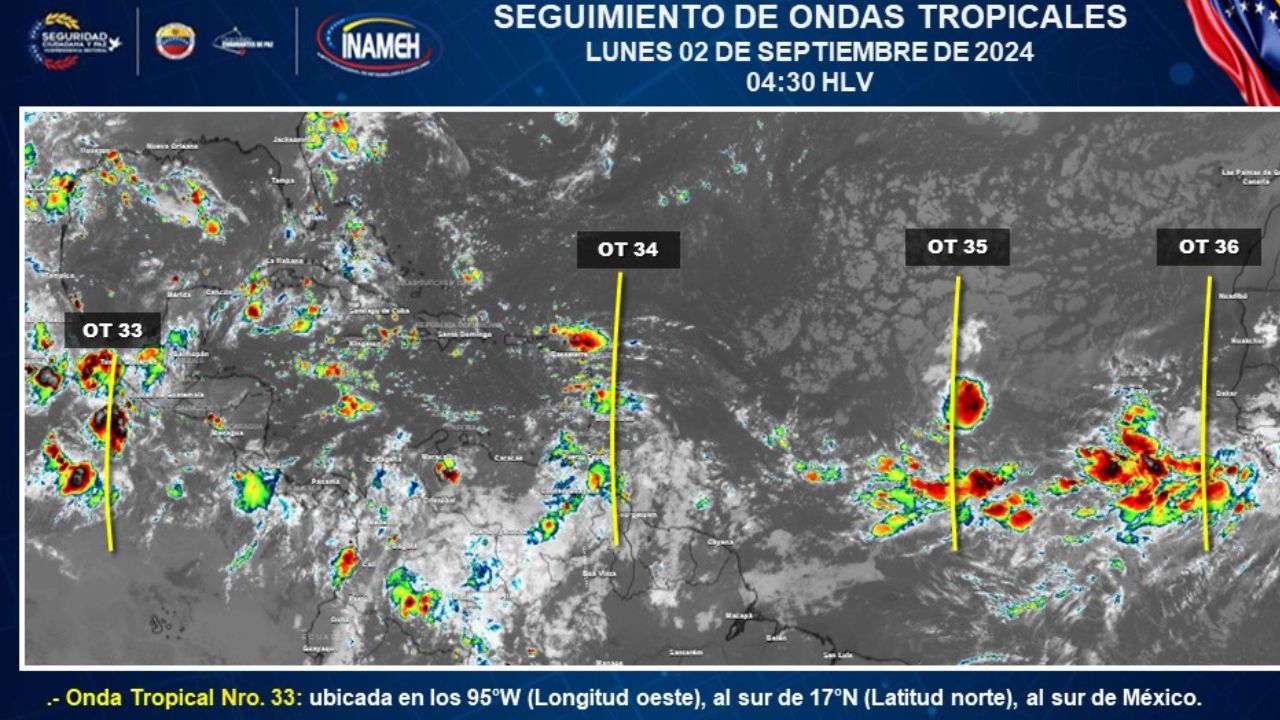 las lluvias en estos estados