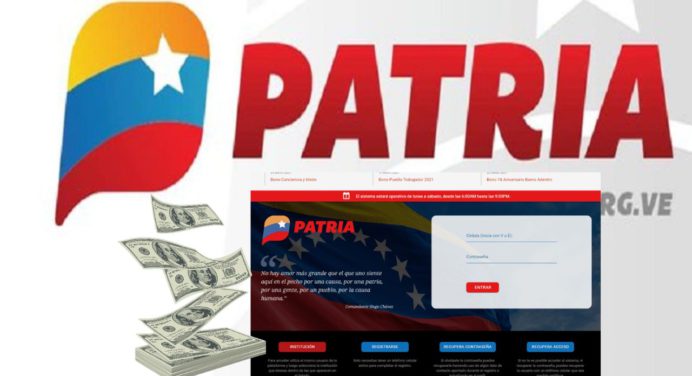 Sistema PATRIA activa con el 3532: Llega el megabono del mes (Detalles)