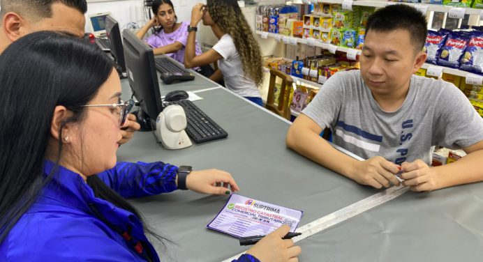 Suptrima continúa el Registro Catastral Comercial Tributario en San Simón 
