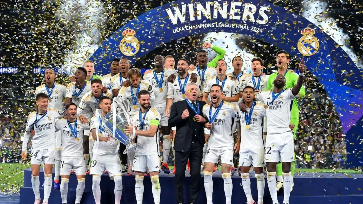 ¡Vuelve la Champions! esta vez con nuevo formato y más partidos 3 vuelve la champions esta vez con nuevo formato y mas partidos laverdaddemonagas.com gettyimages 2155639723 e1721828096574