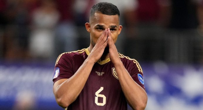 Yangel Herrera se pierde duelos ante Bolivia y Uruguay en eliminatorias