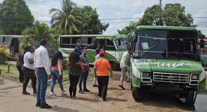 Amplían recorrido de rutas de transporte del eje Morichal y Prados del Sur