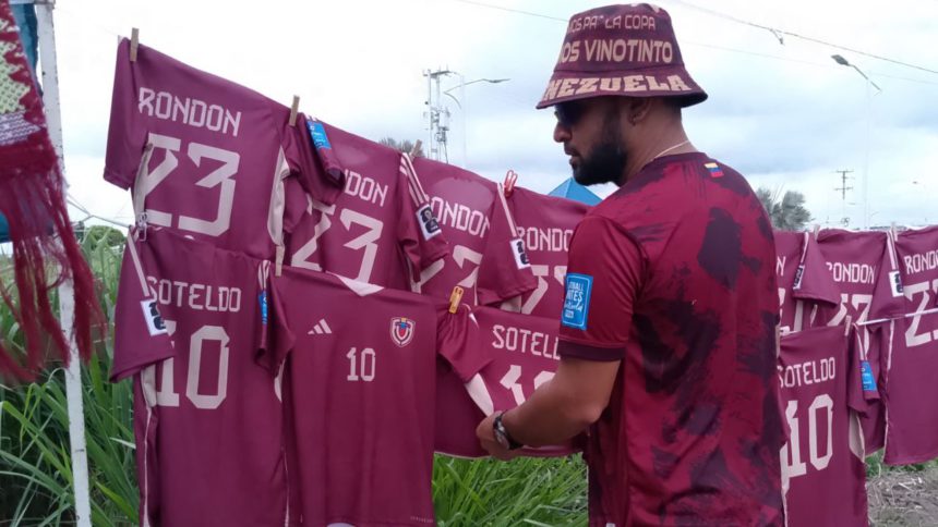 Camisas de la Vinotinto se