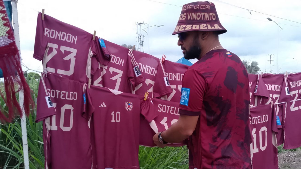 Camisas de la Vinotinto se