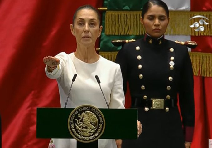 Claudia Sheinbaum was sworn in as president of Mexico (+Photos)