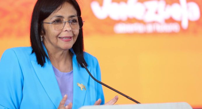 Delcy Rodríguez: Demanda de divisas se debe al crecimiento económico