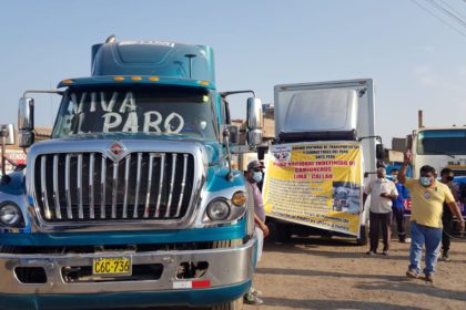 paro de transporte en Perú