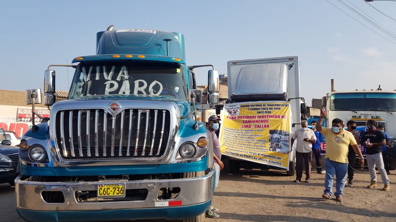 paro de transporte en Perú