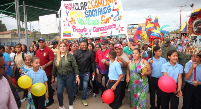 Diputado Julio Chávez encabezó despliegue del Psuv en Villa Heroica