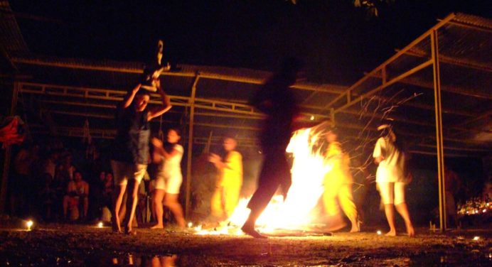 El ‘Baile en Candela’ que honra a María Lionza es reconocido como patrimonio cultural