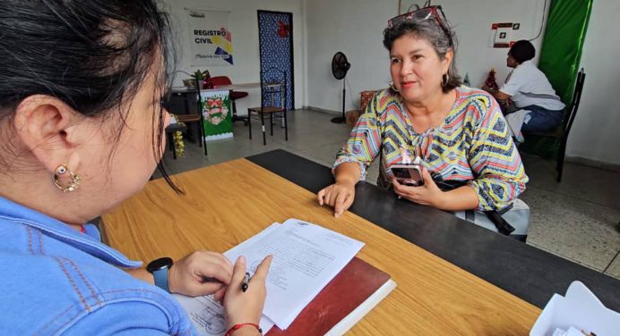 Emiliana Fuentes: Registro Civil garantiza la identidad de los maturineses