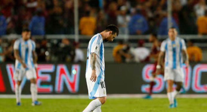 Esto dijo Messi después del partido ante La Vinotinto