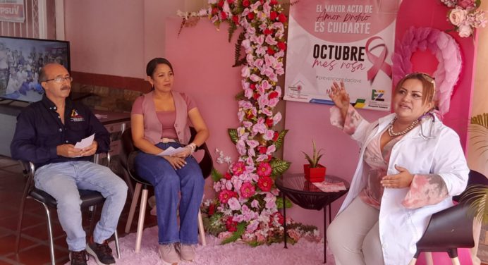 Ezequiel Zamora inicia celebración del Mes Rosa con conversatorio de prevención