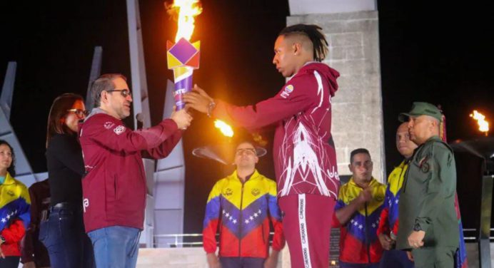 Fuego de los Juegos Nacionales Oriente 2024 inició su recorrido por el país