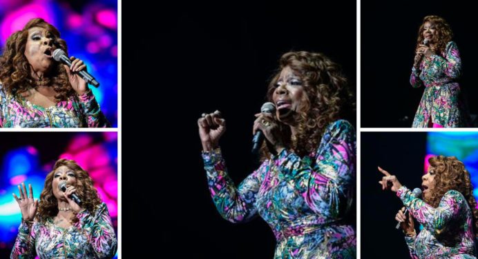 Gloria Gaynor se presentó en Madrid a sus 81 años