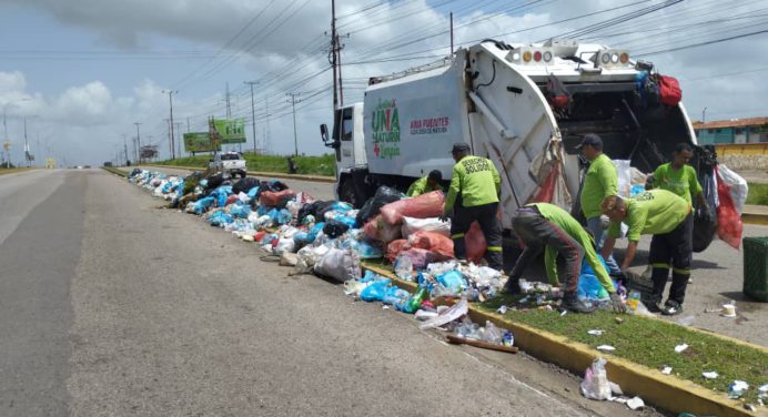 Intensifican plan de recolección de desechos sólidos