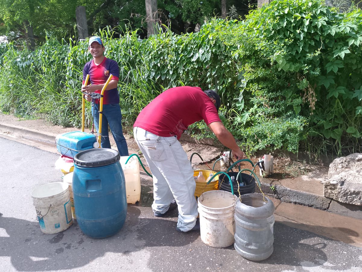 semanas sin agua