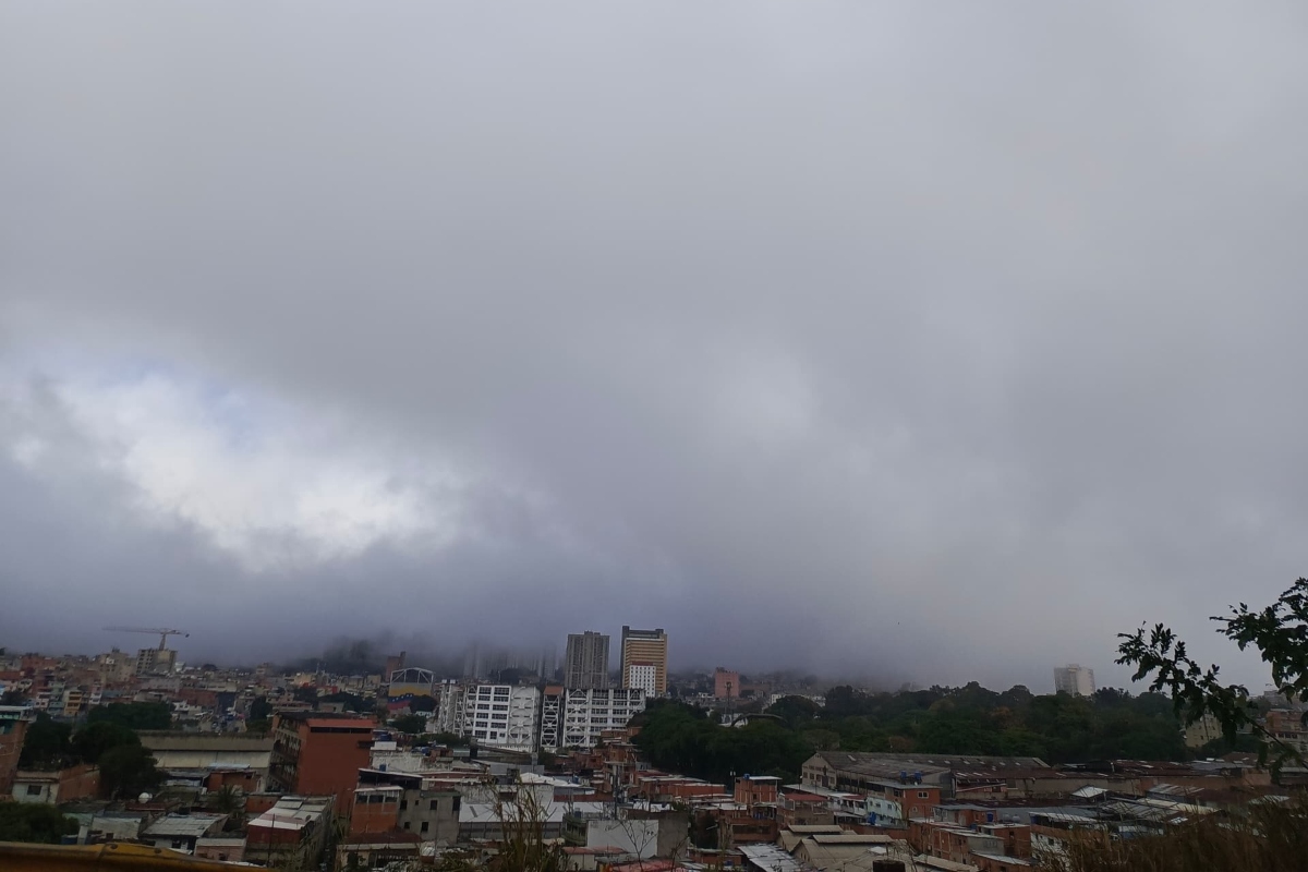 Lluvia la tarde de este viernes