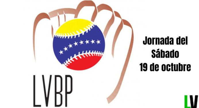 LVBP: Compromisos del sábado 19 de octubre en el beisbol venezolano