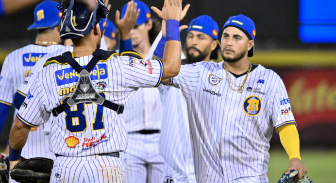 Magallanes le ganó el primer duelo a los Leones del Caracas
